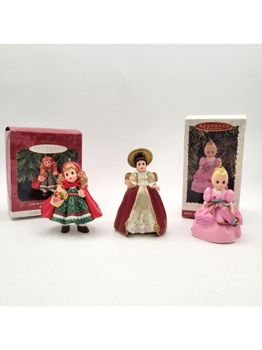 Hallmark Lot of MADAME ALEXANDER Vintage Keepsake Christmas Ornaments